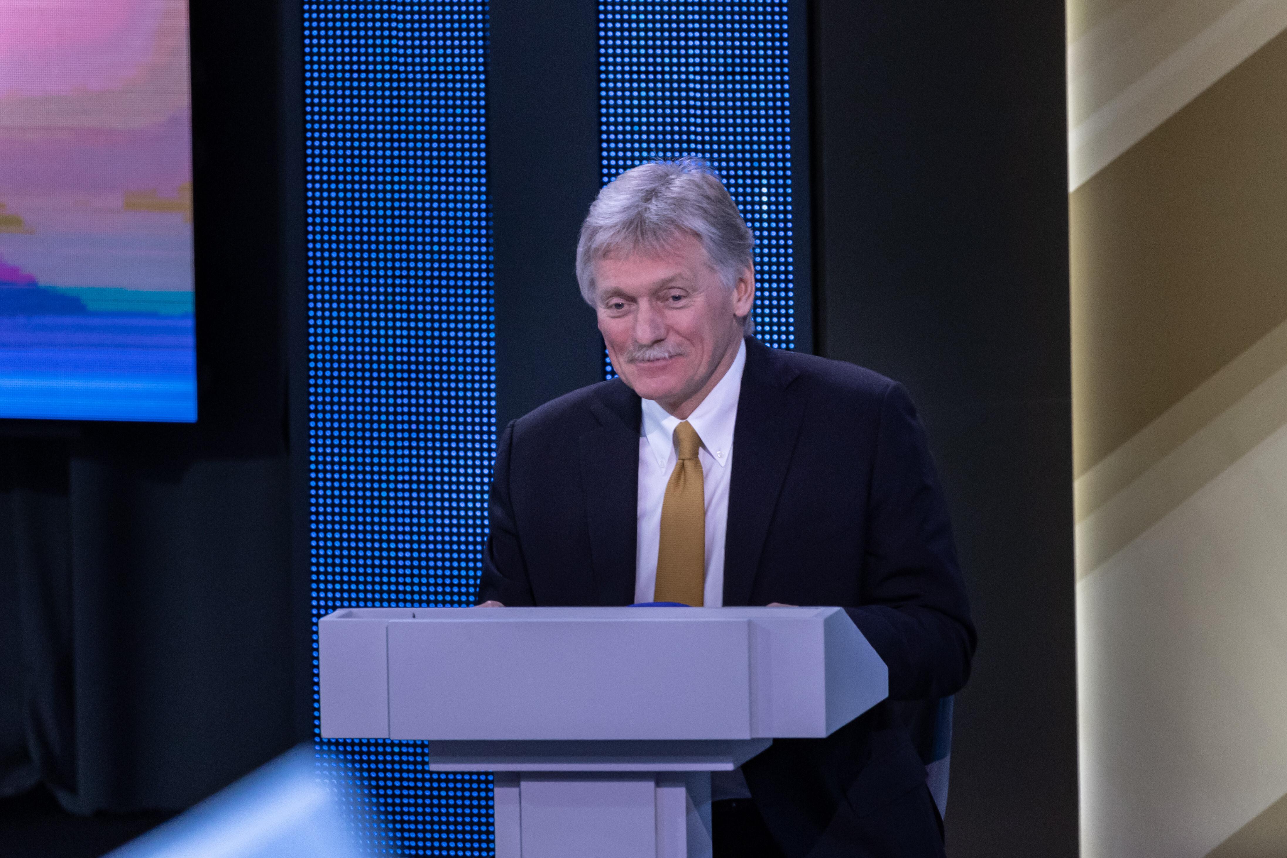 Песков лаконично ответил на вопрос о новогоднем обращении Владимира Путина