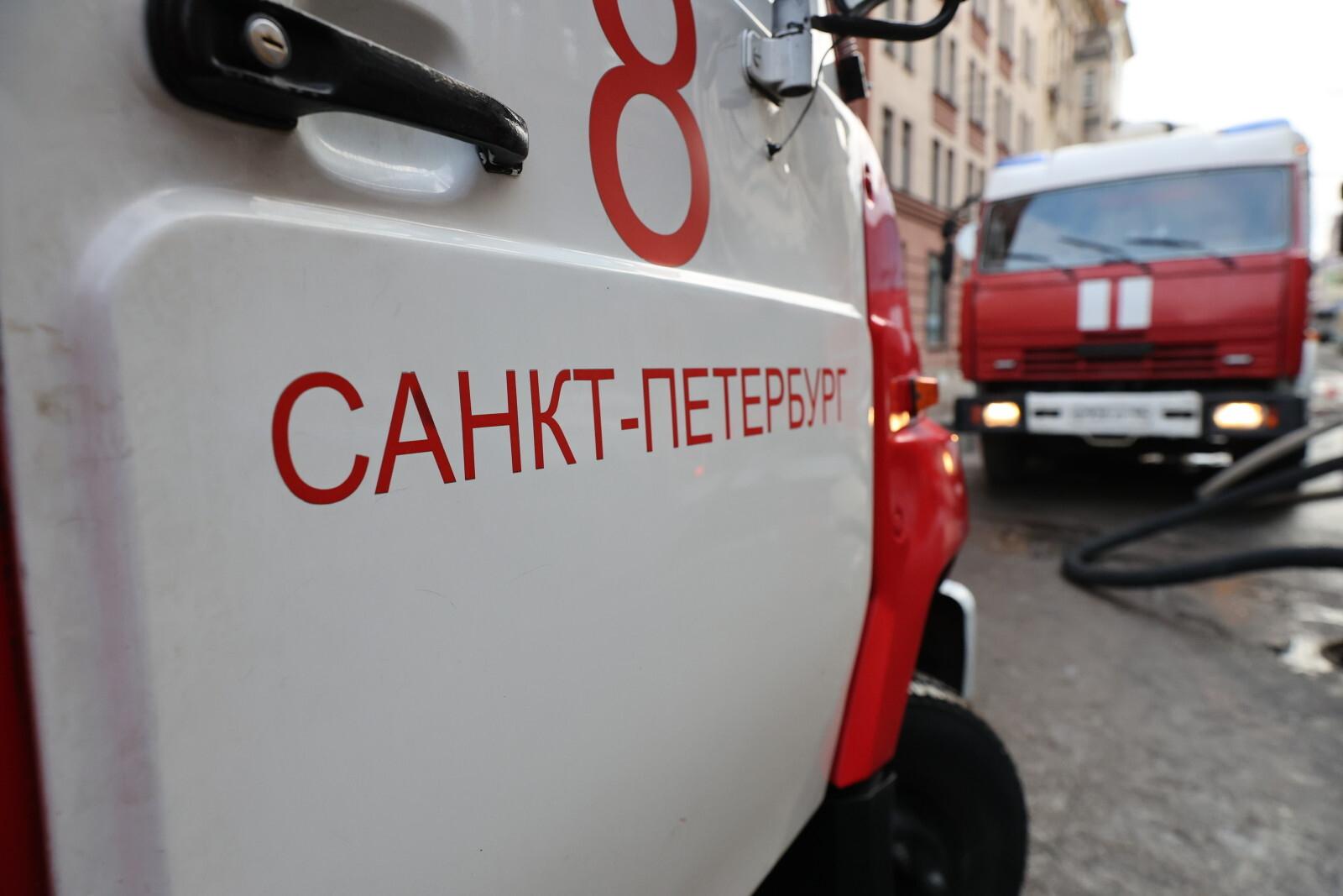 Во время пожара в Шушарах пострадали две женщины